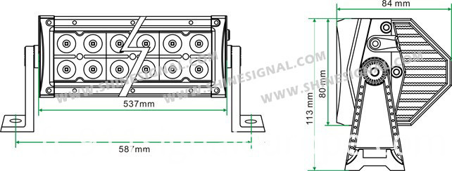 Auto Parts LED Lightings (DB3-40 120W)
